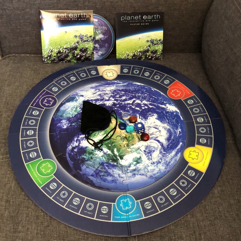 Planet Earth The Interactive DVD Geography Game about Our Planet From BBC Series